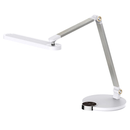 ΦΩΤΙΣΤΙΚΟ ΓΡΑΦΕΙΟΥ LED BLAIN PRO ΛΕΥΚΗ ΒΑΣΗ ABS ΓΚΡΙ ΑΛΟΥΜΙΝΙΟ 51,8x40εκ