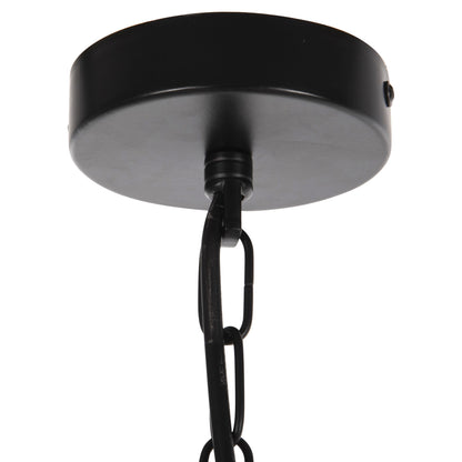 CEILING LIGHT 3-LIGHT WOOD METAL GLASS 115cm