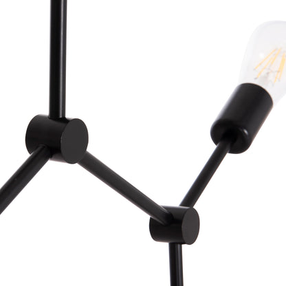 ΦΩΤΙΣΤΙΚΟ ΟΡΟΦΗΣ 3ΦΩΤΟ LIGHTY ΜΕΤΑΛΛΟ ΣΕ ΜΑΥΡΟ 52x5x48