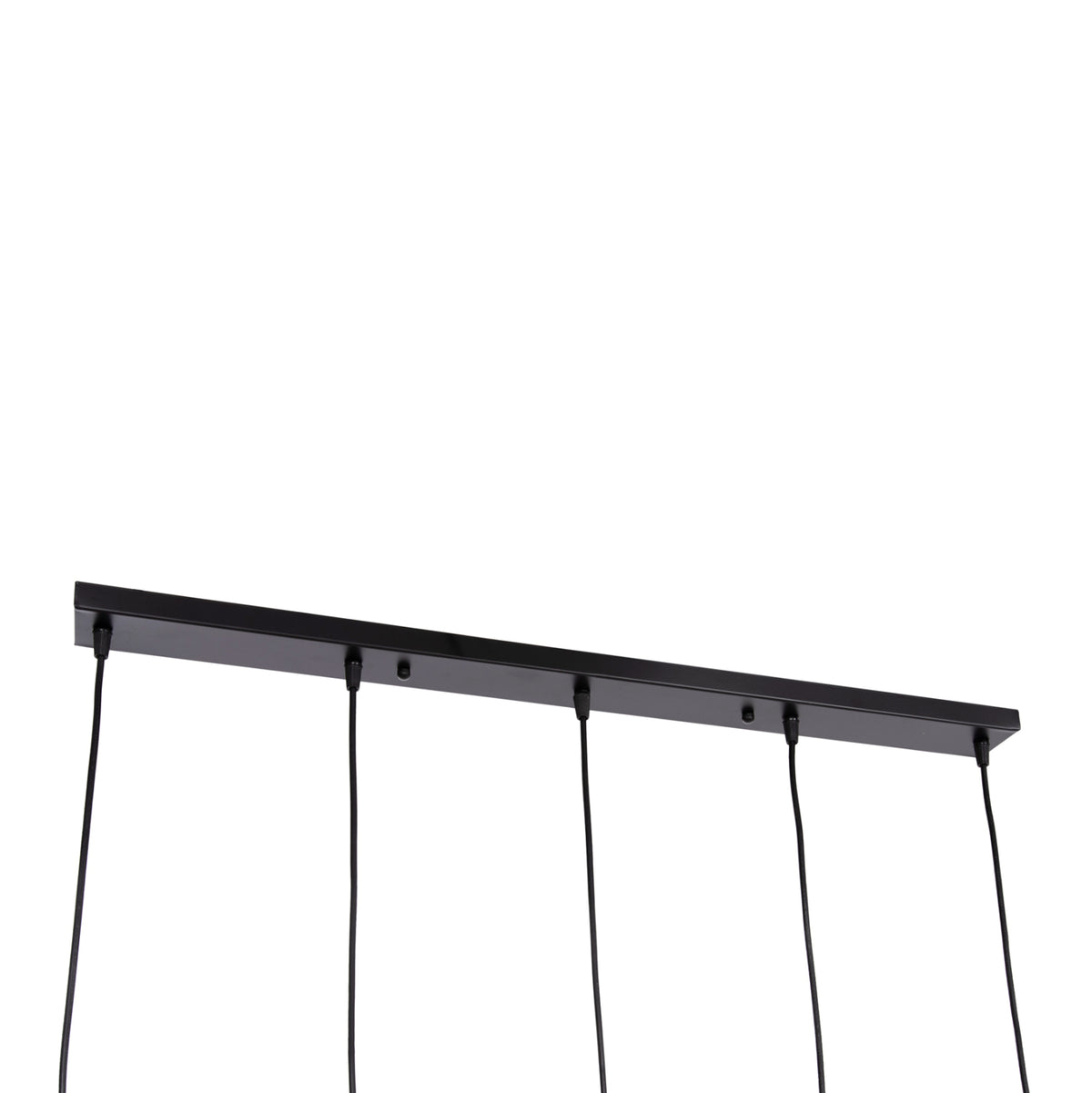 5-LIGHT CEILING LAMP BIUT BLACK METAL GOLD SOCKET 80x6x138