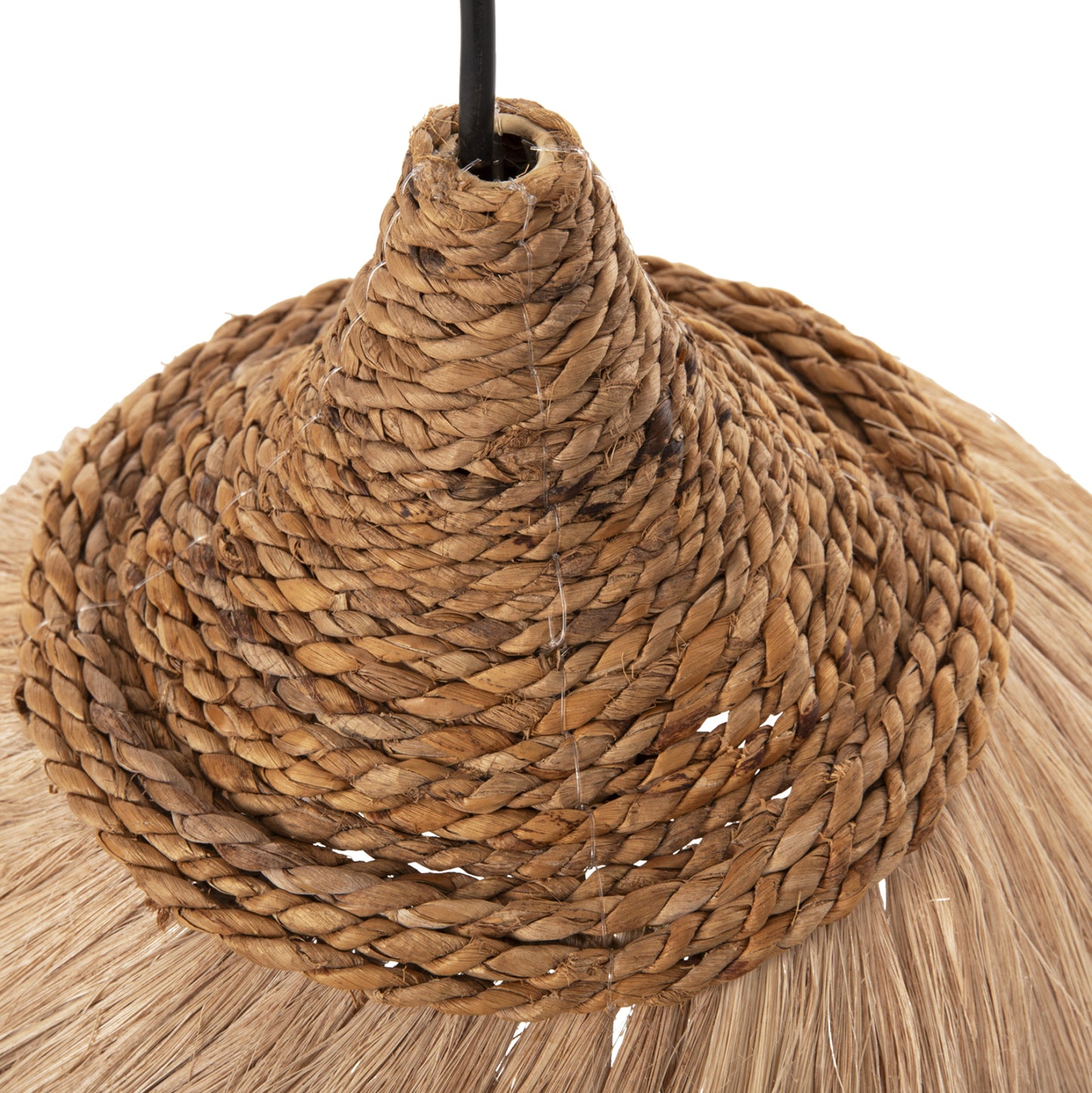 ΦΩΤΙΣΤΙΚΟ ΟΡΟΦΗΣ ΑΠΟ ΙΝΕΣ MENDONG GRASS ΣΕ ΦΥΣΙΚΟ Φ38x34-120