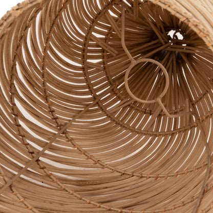 ΦΩΤΙΣΤΙΚΟ ΟΡΟΦΗΣ ΚΡΕΜΑΣΤΟ ΑΠΟ RATTAN ΣΕ ΦΥΣΙΚΟ ΧΡΩΜΑ Φ23x148