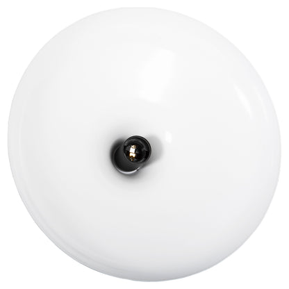 PENDANT CEILING LIGHT BLACK METAL WOOD DETAIL 35x35x112