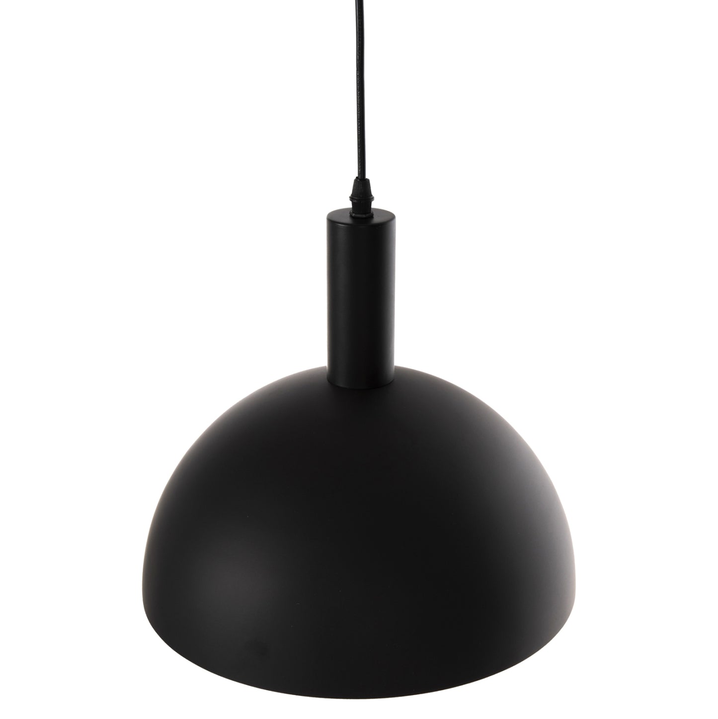 CEILING PENDANT LAMP BLACK METAL BELL Φ29x121
