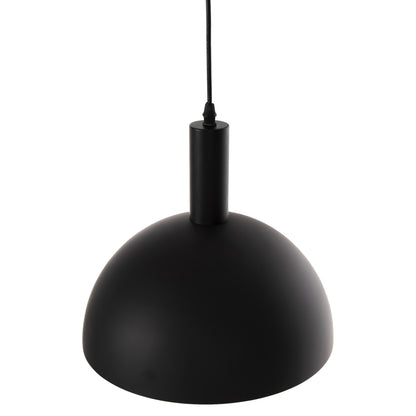 CEILING PENDANT LAMP BLACK METAL BELL Φ29x121