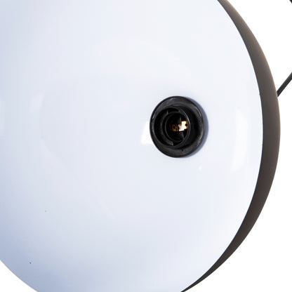 CEILING PENDANT LAMP BLACK METAL BELL Φ29x121