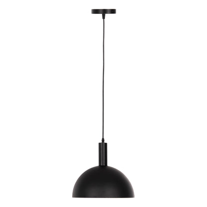 CEILING PENDANT LAMP BLACK METAL BELL Φ29x121