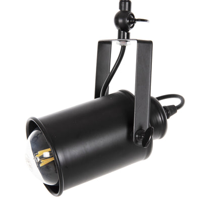 CEILING PENDANT LIGHT 3-LIGHT BLACK METAL SPOTLIGHTS 70.5x14x50