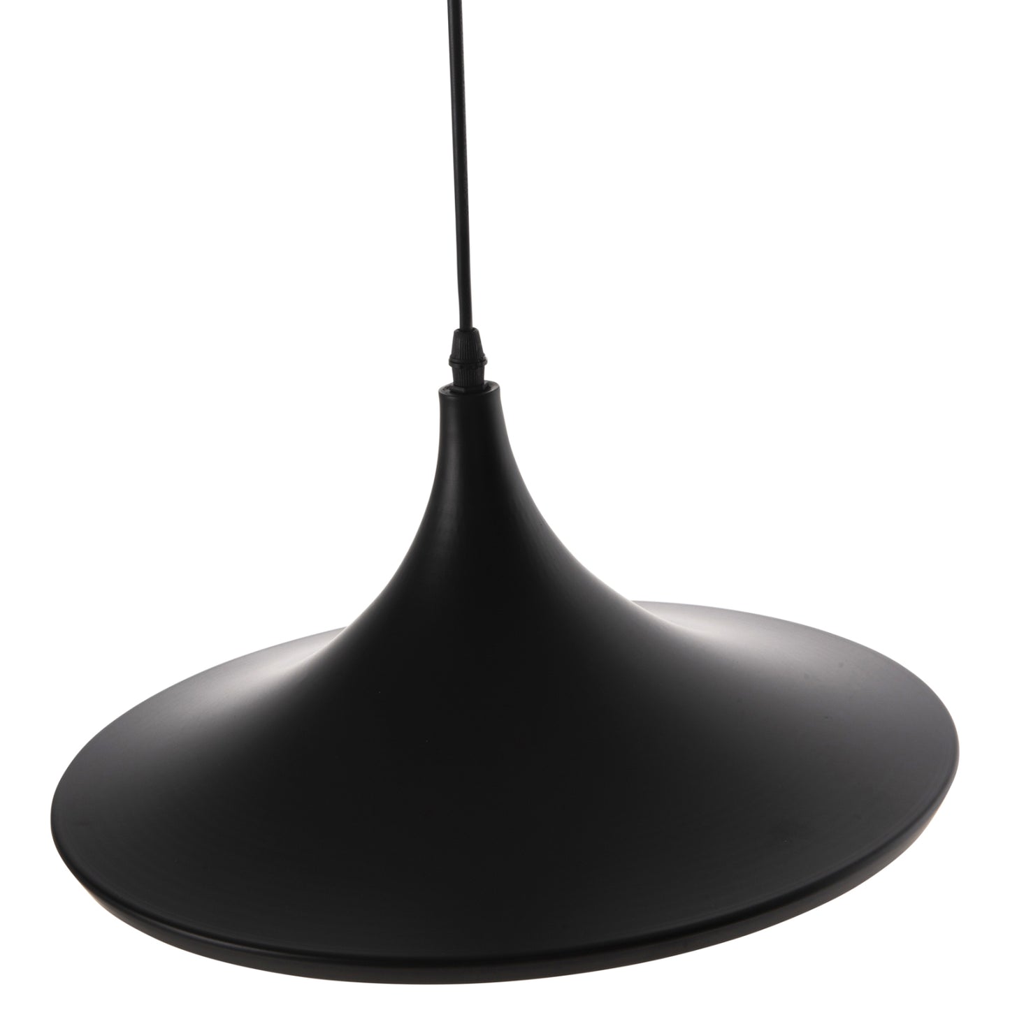 CEILING PENDANT LIGHT ALUMINUM IN BLACK & GOLD Φ36x112