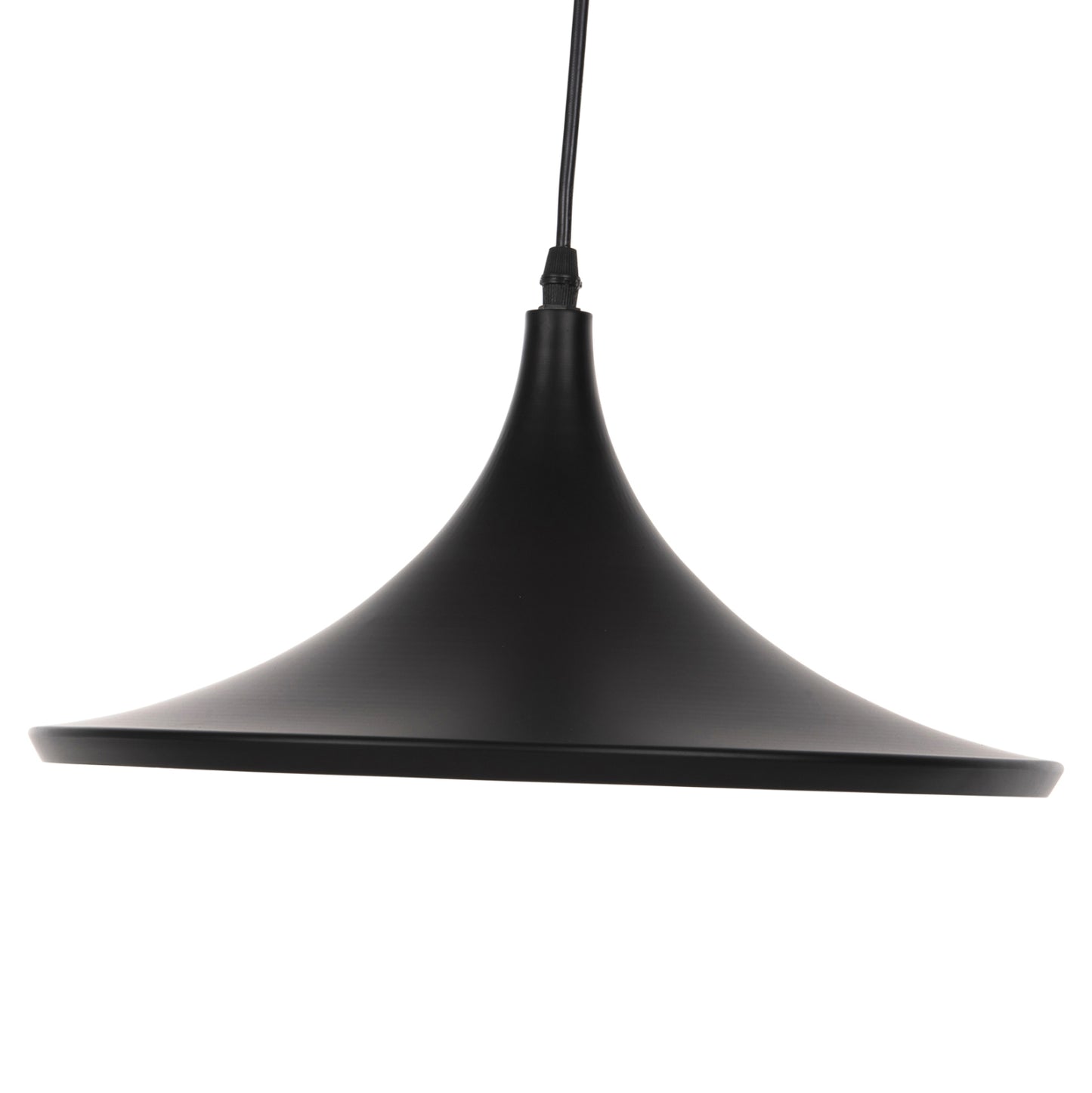 CEILING PENDANT LIGHT ALUMINUM IN BLACK & GOLD Φ36x112
