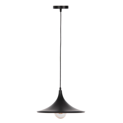 CEILING PENDANT LIGHT ALUMINUM IN BLACK & GOLD Φ36x112