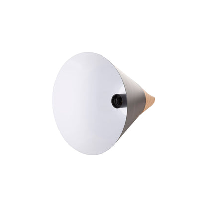 CEILING PENDANT LAMP BLACK METAL SHADE D25x125