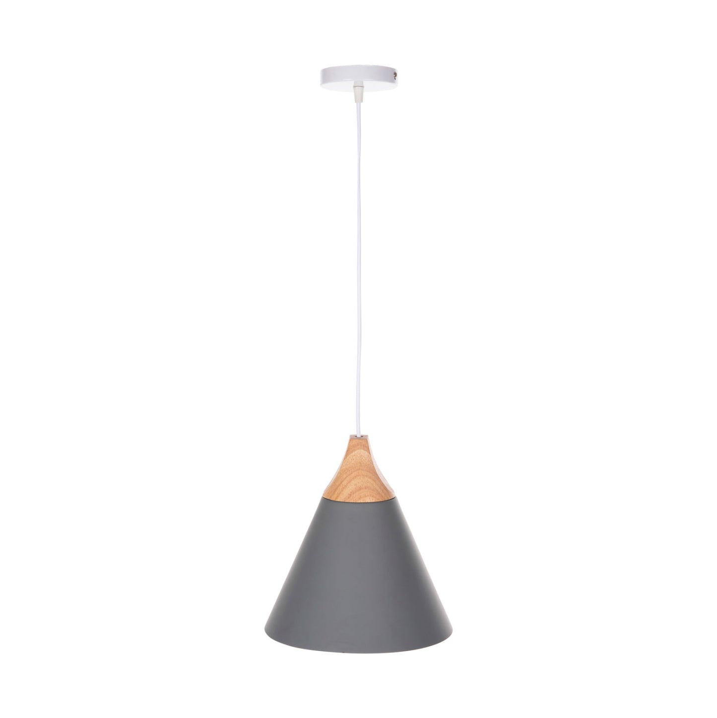 ΦΩΤΙΣΤΙΚΟ ΟΡΟΦΗΣ ΚΡΕΜΑΣΤΟ ΓΚΡΙ ΜΕΤΑΛΛΙΚΟ ΚΑΠΕΛΟ Φ21,5x115