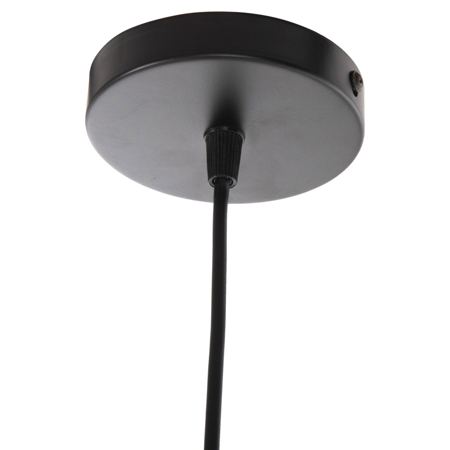 CEILING PENDANT LIGHT BLACK ALUMINUM SHADE F20x113