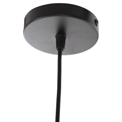 CEILING PENDANT LIGHT BLACK ALUMINUM SHADE F20x113