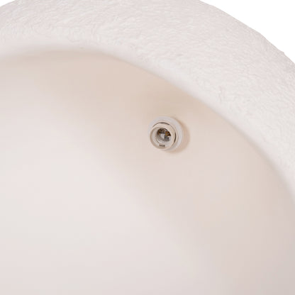 ΦΩΤΙΣΤΙΚΟ ΟΡΟΦΗΣ ΚΡΕΜΑΣΤΟ JAYLEN FIBER CEMENT ΛΕΥΚΟ 65x55x45