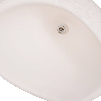 ΦΩΤΙΣΤΙΚΟ ΟΡΟΦΗΣ ΚΡΕΜΑΣΤΟ JAYLEN FIBER CEMENT ΛΕΥΚΟ 65x55x45