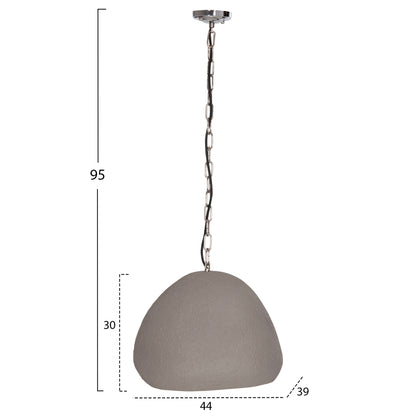 ΦΩΤΙΣΤΙΚΟ ΟΡΟΦΗΣ ΚΡΕΜΑΣΤΟ JAYLEN FIBER CEMENT ΓΚΡΙ 44x39x30
