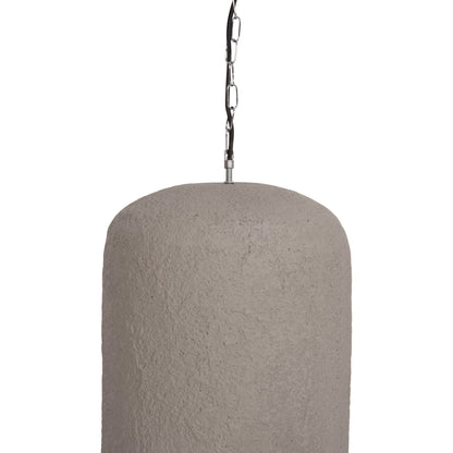 ΦΩΤΙΣΤΙΚΟ ΟΡΟΦΗΣ ΚΡΕΜΑΣΤΟ LOGKY FIBER CEMENT ΓΚΡΙ 35x35x67