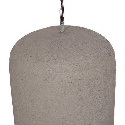 ΦΩΤΙΣΤΙΚΟ ΟΡΟΦΗΣ ΚΡΕΜΑΣΤΟ LOGKY FIBER CEMENT ΓΚΡΙ 35x35x67