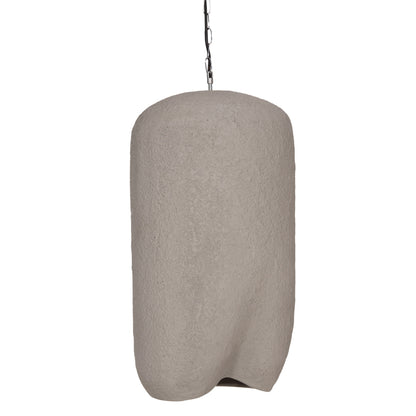 ΦΩΤΙΣΤΙΚΟ ΟΡΟΦΗΣ ΚΡΕΜΑΣΤΟ LOGKY FIBER CEMENT ΓΚΡΙ 35x35x67