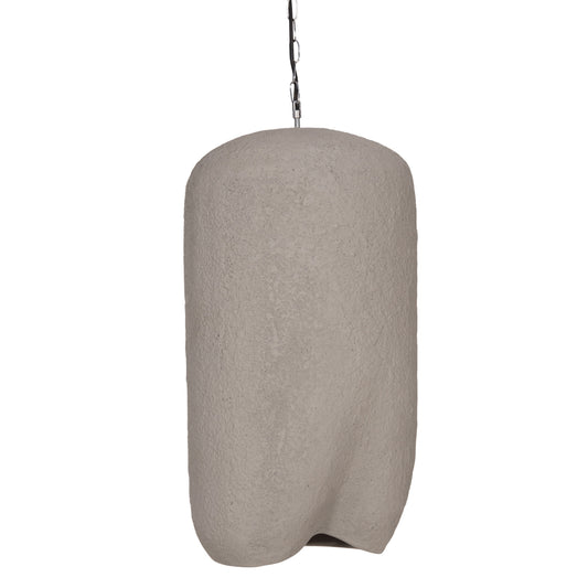 ΦΩΤΙΣΤΙΚΟ ΟΡΟΦΗΣ ΚΡΕΜΑΣΤΟ LOGKY FIBER CEMENT ΓΚΡΙ 35x35x67