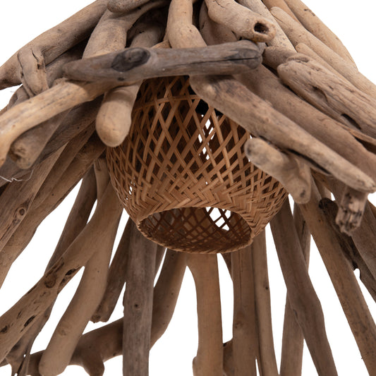 ΦΩΤΙΣΤΙΚΟ ΟΡΟΦΗΣ ΚΡΕΜΑΣΤΟ TREIT DRIFTWOOD ΣΕ ΦΥΣΙΚΟ 48x54x52-73