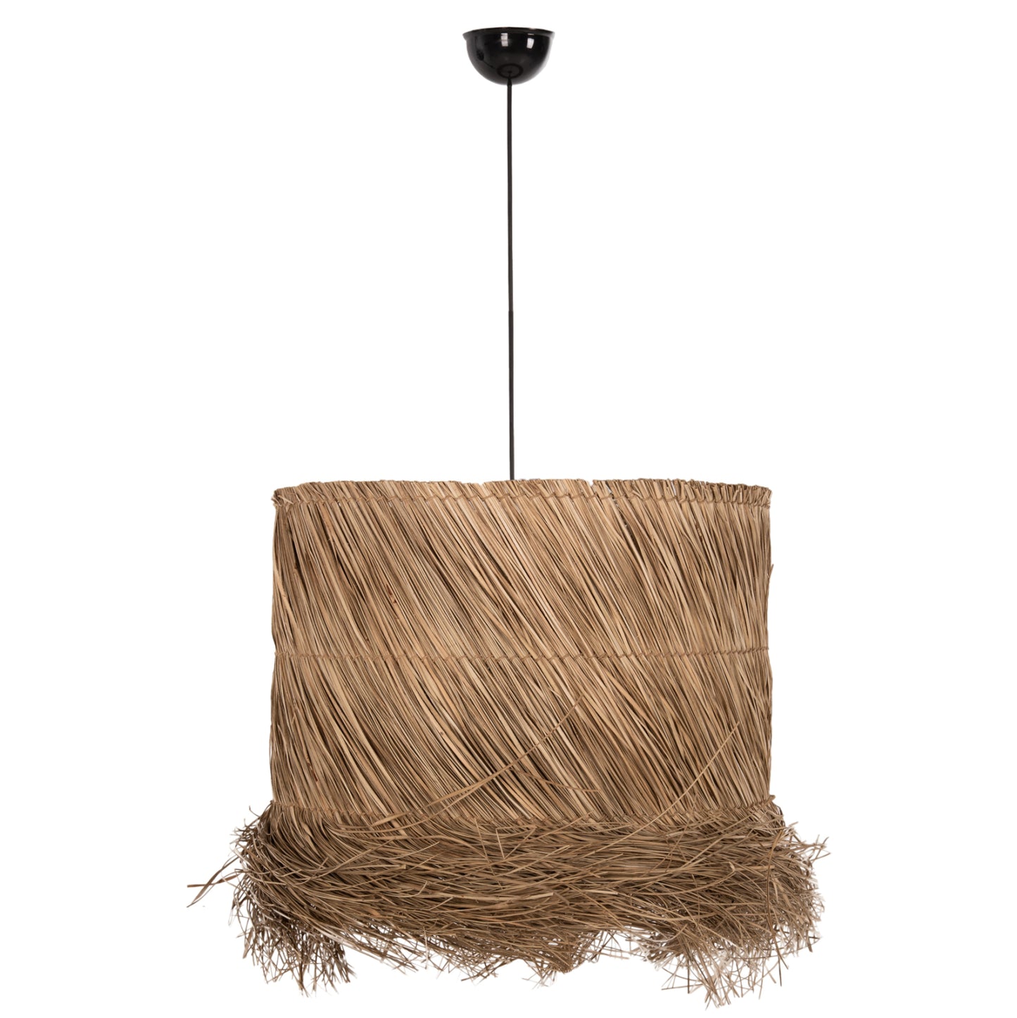 CEILING PENDANT LIGHT SEAGRASS IN NATURAL COLOR Φ51x55-150