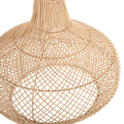 ΦΩΤΙΣΤΙΚΟ ΟΡΟΦΗΣ ΚΡΕΜΑΣΤΟ ΦΥΣΙΚΟ RATTAN ΣΕ ΦΥΣΙΚΟ ΧΡΩΜΑ Φ54x46-141