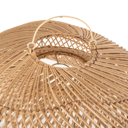 ΦΩΤΙΣΤΙΚΟ ΟΡΟΦΗΣ ΚΡΕΜΑΣΤΟ PERK RATTAN ΣΕ ΦΥΣΙΚΟ ΧΡΩΜΑ 100x80x142