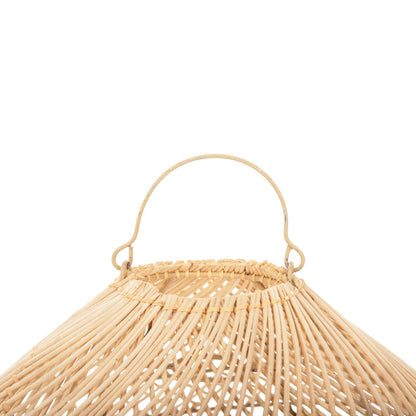 CEILING PENDANT LAMP RATTAN IN NATURAL COLOR D58,5x31