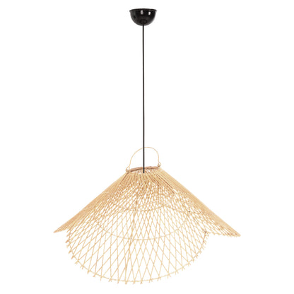 CEILING PENDANT LAMP RATTAN IN NATURAL COLOR D58,5x31