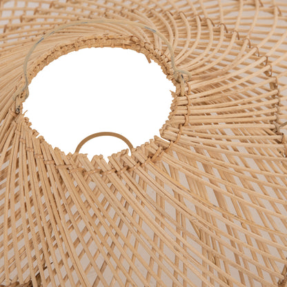 ΦΩΤΙΣΤΙΚΟ ΟΡΟΦΗΣ ΚΡΕΜΑΣΤΟ RATTAN ΣΕ ΦΥΣΙΚΟ ΧΡΩΜΑ Φ80x126