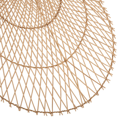 ΦΩΤΙΣΤΙΚΟ ΟΡΟΦΗΣ ΚΡΕΜΑΣΤΟ RATTAN ΣΕ ΦΥΣΙΚΟ ΧΡΩΜΑ Φ80x126