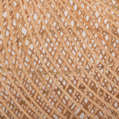 ΦΩΤΙΣΤΙΚΟ ΟΡΟΦΗΣ ΚΡΕΜΑΣΤΟ RATTAN ΣΕ ΦΥΣΙΚΟ ΧΡΩΜΑ Φ49x157