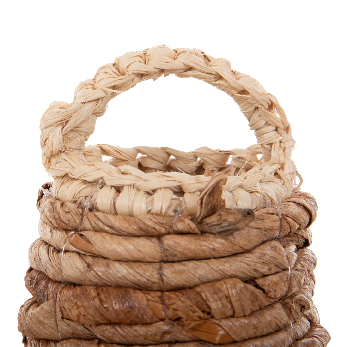CEILING PENDANT LAMP WITH FRINGES DRIED PALM FIBERS Ø41x34