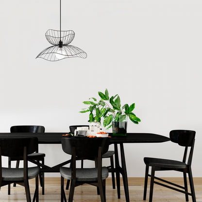 CEILING LIGHT PENDANT METAL BLACK E27 50x50x121