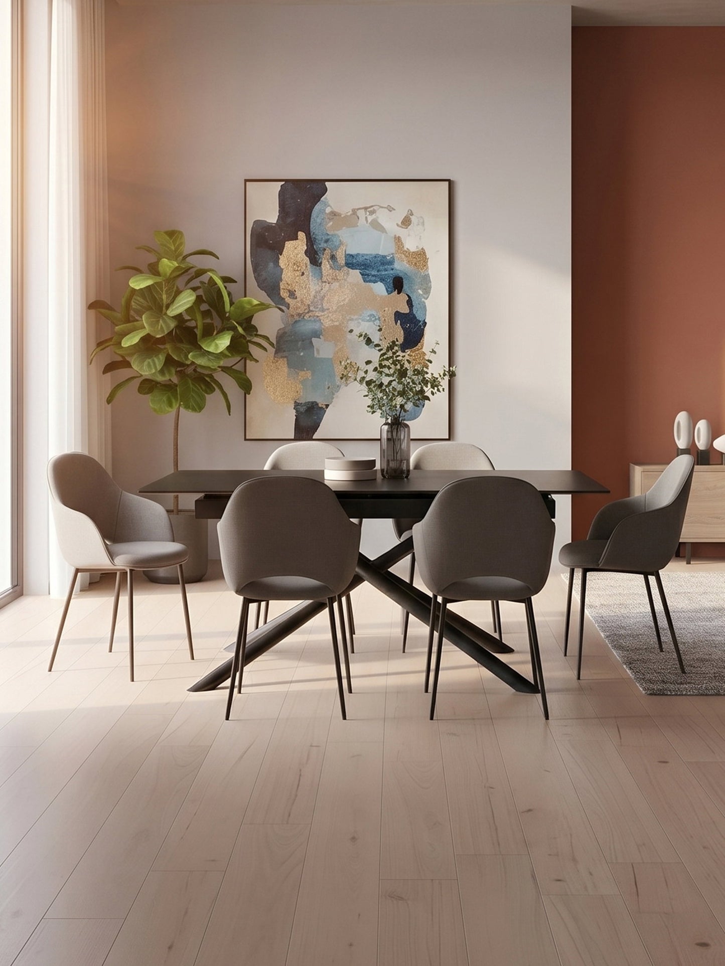 Τραπέζι Sullivan Επεκτεινόμενο 160x90x75