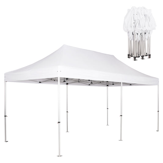 GAZEBO ΕΠΑΓΓΕΛΜΑΤΙΚΟ ΒΑΡΕΩΣ ΤΥΠΟΥ CRESSEN ΠΤΥΣΣΟΜΕΝΟ ΑΛΟΥΜΙΝΙΟΥ 3x6x3,4m