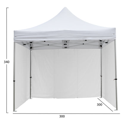 GAZEBO ΕΠΑΓΓΕΛΜΑΤΙΚΟ ΒΑΡΕΩΣ ΤΥΠΟΥ CRESSEN ΠΤΥΣΣΟΜΕΝΟ ΑΛΟΥΜΙΝΙΟΥ 3x3x3,4m