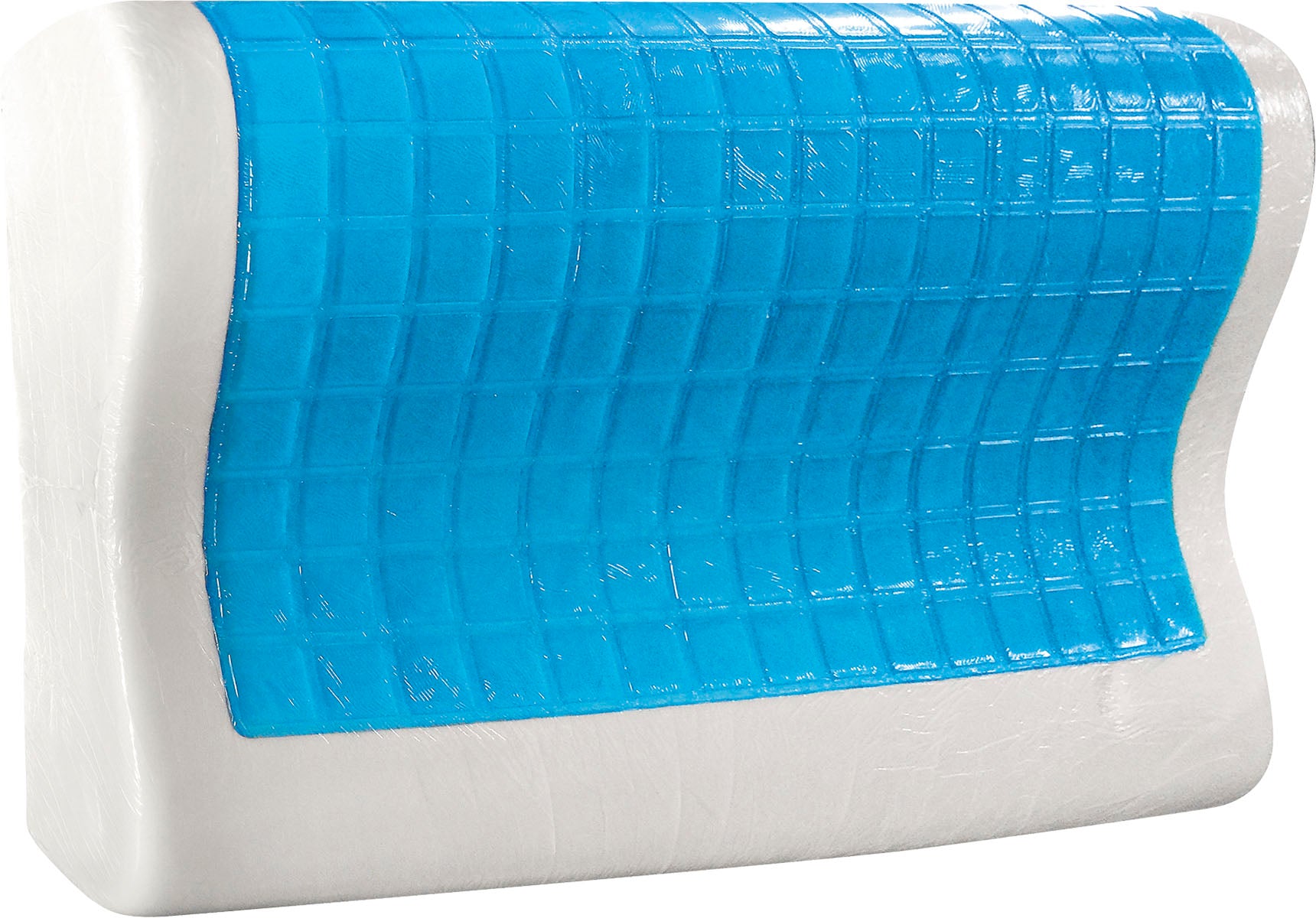 Μαξιλάρι Ύπνου Gel Memory Foam Art 4028 Μέτριο 58x38x12εκ Λευκό