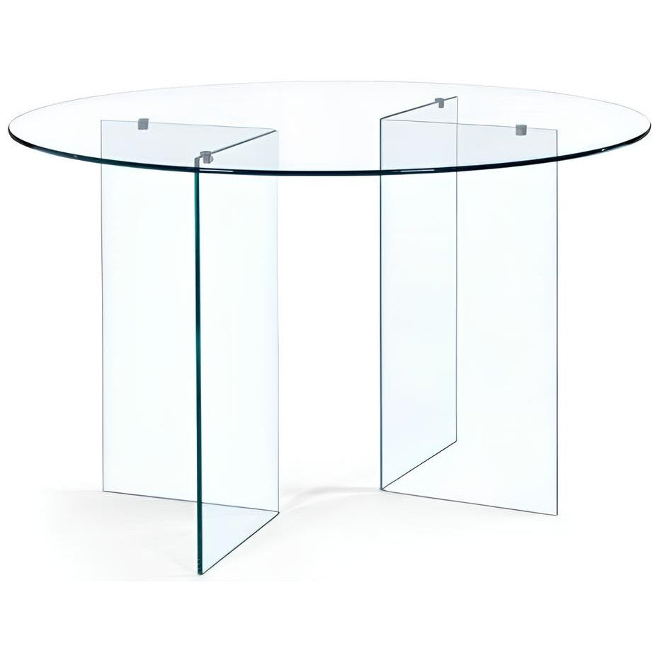 Crystal Round Table 120x120x75