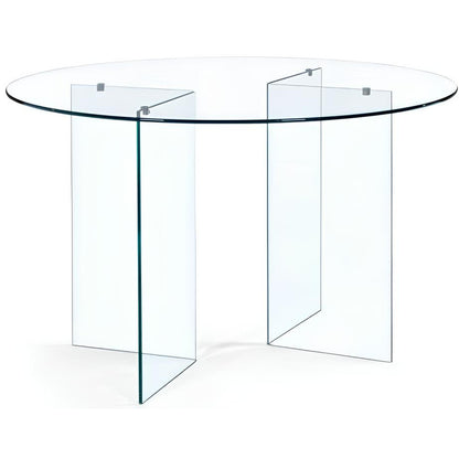 Crystal Round Table 120x120x75