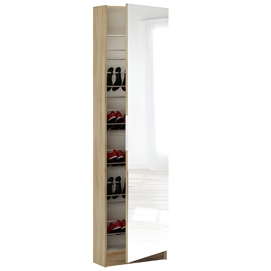 Παπουτσοθήκη Zatero Κρεμ 50x20x180.5