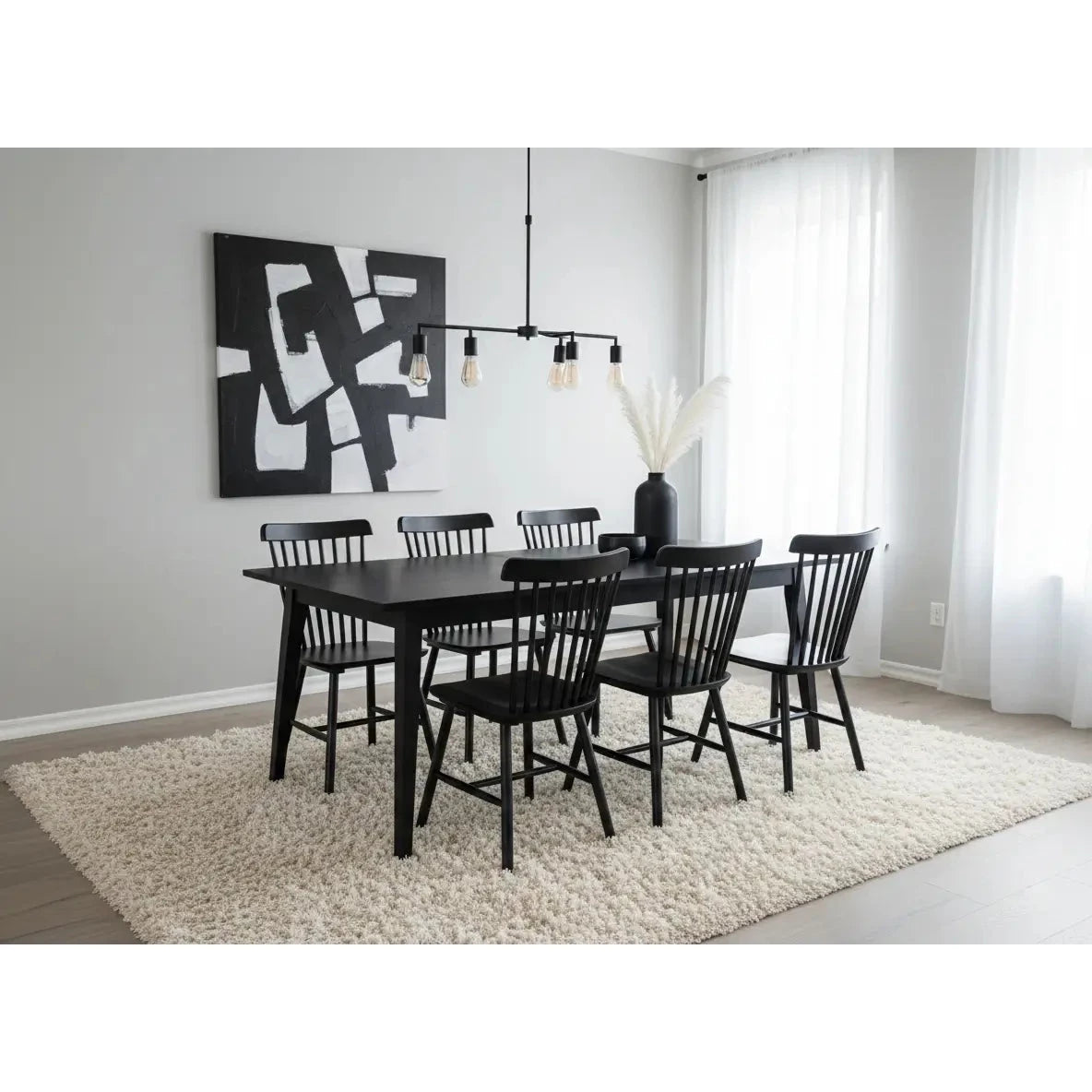Chester Chair Black 45x53x87