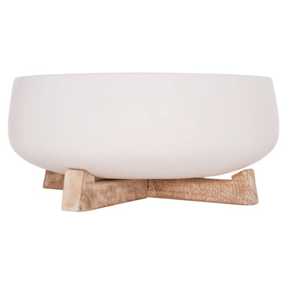 ΓΛΑΣΤΡΑ ΕΣ. ΧΩΡΟΥ FRELLO ΛΕΥΚΟ FIBER CEMENT TEAK ΒΑΣΗ 27x26,5x12
