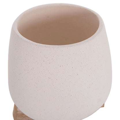 ΓΛΑΣΤΡΑ ΕΣ. ΧΩΡΟΥ FRELLO ΛΕΥΚΟ FIBER CEMENT TEAK ΒΑΣΗ 14,5x14,5x16