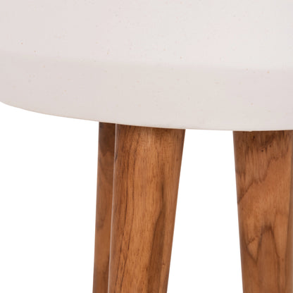 ΓΛΑΣΤΡΑ ΕΣΩΤ. ΧΩΡΟΥ QUAN FIBER CEMENT ΛΕΥΚΟ-ΒΑΣΗ TEAK Φ38x62