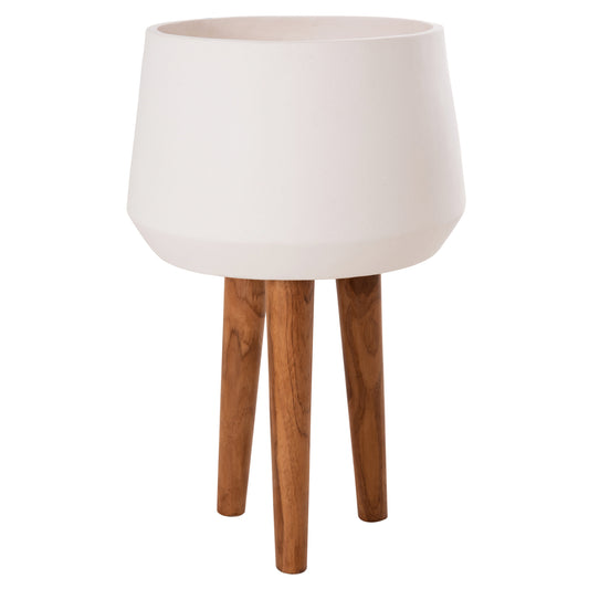 ΓΛΑΣΤΡΑ ΕΣΩΤ. ΧΩΡΟΥ QUAN FIBER CEMENT ΛΕΥΚΟ-ΒΑΣΗ TEAK Φ38x62