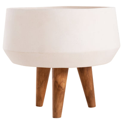 ΓΛΑΣΤΡΑ ΕΣΩΤ. ΧΩΡΟΥ QUAN FIBER CEMENT ΛΕΥΚΟ-ΒΑΣΗ TEAK Φ37x36
